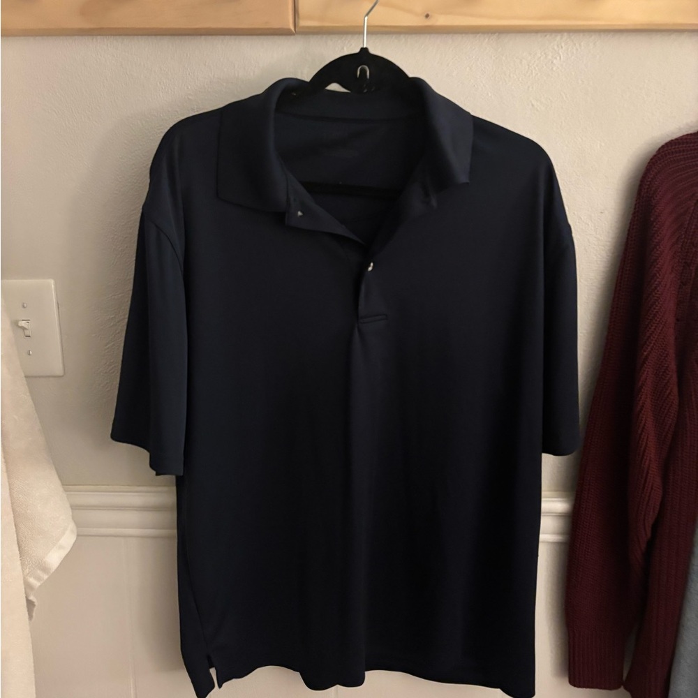 PGA Tour Navy Golf Shirt